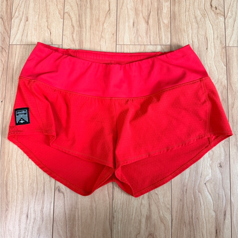 Oiselle Women's Red Shorts